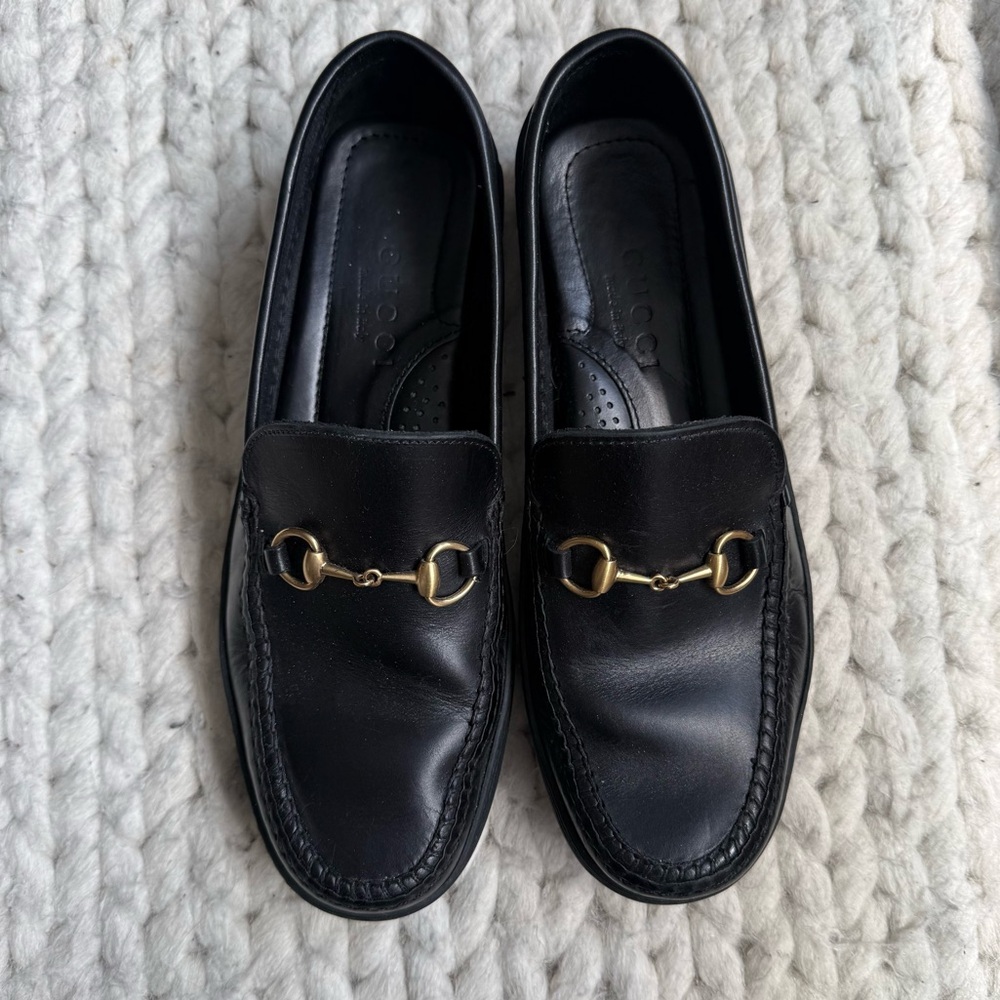 Vintage Gucci driving loafer